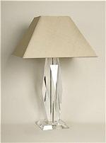 ALEXANDERS 41CM CRYSTAL OBELISK